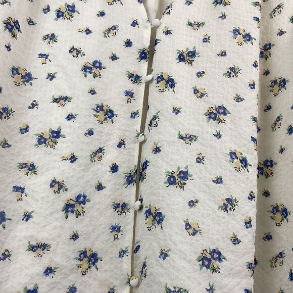 Samsoe - Samsoe Jetta Floral Print Shirt Sun Bouquet Size M - Picture 8 of 13